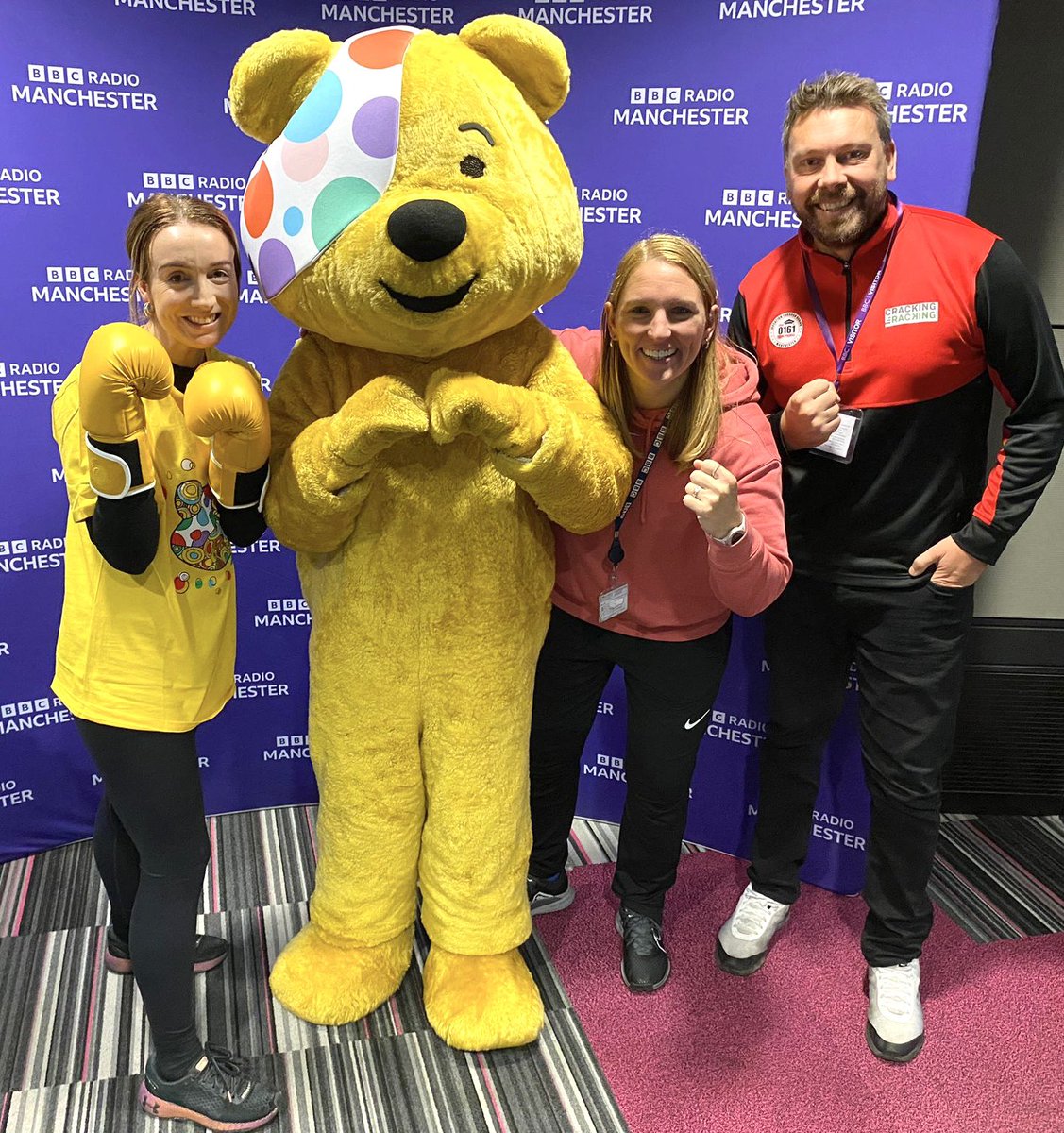 scopelandboxer's tweet image. GLOVES ON FOR PUDSEY!! The secret is out, our @BBCRadioManc breakfast presenter @anna_jameson_ is taking on a boxing challenge on Friday 17th Nov for @BBCCiN 🥊 🤩 I’ll be helping her prepare alongside coaches from @CollyhurstABC 
You can do it ‘Annaconda Jabber Jameson!’ 👊💥