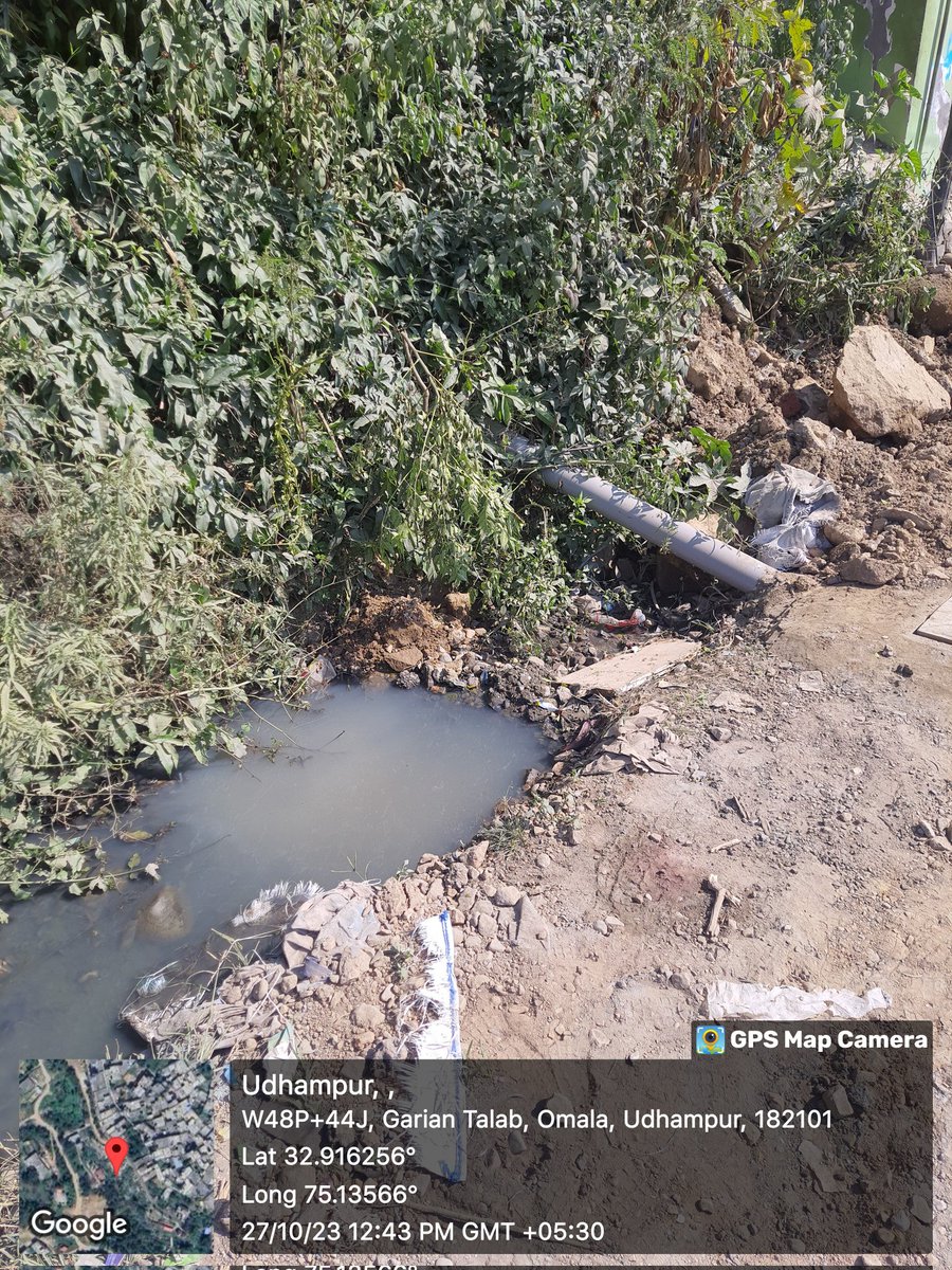 Mahajan1115's tweet photo. #Udhampur लगता है #Devikaproject #UEED विभाग को नाली बंद करने की अनुमति है जो नाली बंद करने लगये है और सफाई की बात करते है #where is cleanness drive @udhadm @RavinderRaina @BJP4India @rai_saloni @OfficeOfLGJandK @Divcomjammu @jmcjammu @diprjk @News18India @AmitShah @narendramodi https://t.co/wfNe1RJHhZ