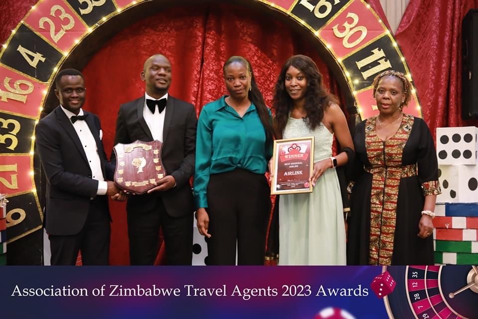 Proud winner of the Best Regional Airline Award, Zimbabwe at AZTA (Association of Zimbabwe Travel Agents). The awards celebrate excellence and recognise the outstanding efforts of companies and individuals in the tourism sector. Keep up the great work #TeamZimbabwe.
#Airlink…