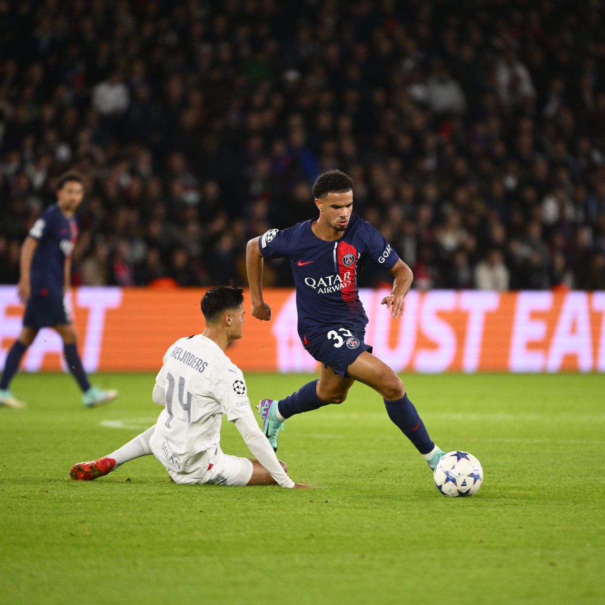 PSG_inside's tweet photo. ✨ #MadeInParis ❤️💙

#PSGACM I #UCL https://t.co/Hq7BXbQt5M