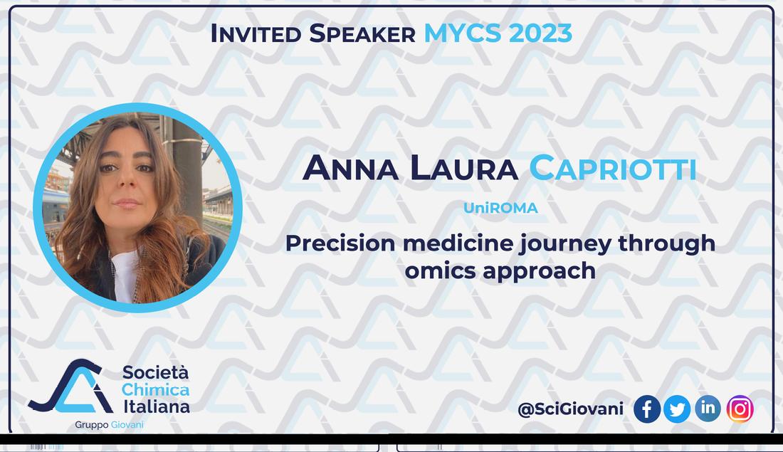 Pronti per #MYCS2023?! Vi presentiamo i nostri primi due speakers: Anna Laura Capriotti (<a href="/SapienzaRoma/">Sapienza Università di Roma</a>) e Michele Raggio (SeedScience Project)! #staytuned per i prossimi tre, domani, sempre su questi schermi!