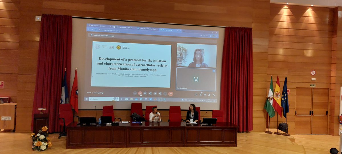 WaubenLab's tweet photo. Fantastic #MOVE meeting for EV research in Málaga! Glad to participate with 3 talks from our lab @NLSEV_ @RESCUE_COFUND @train_ev @VET_UniUtrecht @UU_GSLS https://t.co/6jQa5pL8hf