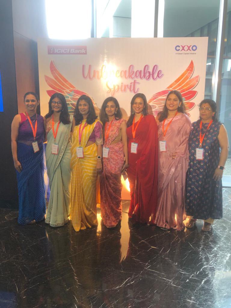 The_CXXO's tweet photo. Women of #TeamKalaari in full swing!

 #NoCeilingSummit #UnbreakableSpirit #KalaariCXXO #NetworkingMixer https://t.co/CNBONMTw1n