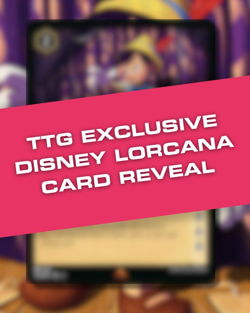 TabletopMag's tweet photo. Kickstarting the weekend with this very exciting and Tabletop Gaming exclusive Lorcana reveal - no strings attached😉

REVEALED HERE: https://t.co/W6Vwu8FGjW https://t.co/svWERMxfVP