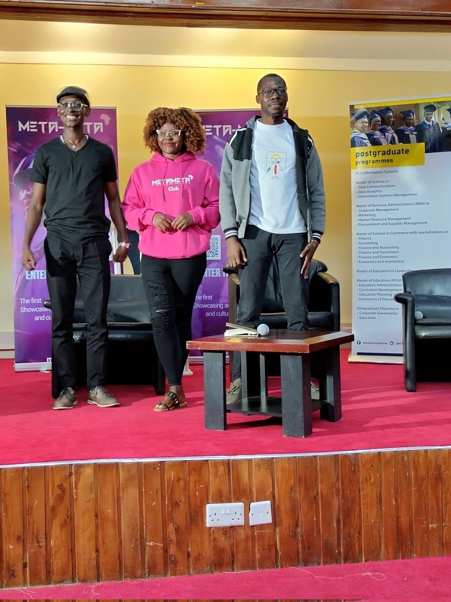 Maysteri0us's tweet photo. An insightful panel session moderated by Faizah #AfricaMetaverseSummmit2023
#Metaverse2023
#kcauniversity https://t.co/87HdkWCTuL