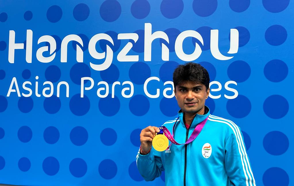 Won Gold 🥇🏆🏸
At Asian Para Games 2023, Hangzhou , China
Thanks for your wishes and blessings
Jai hind 🙏