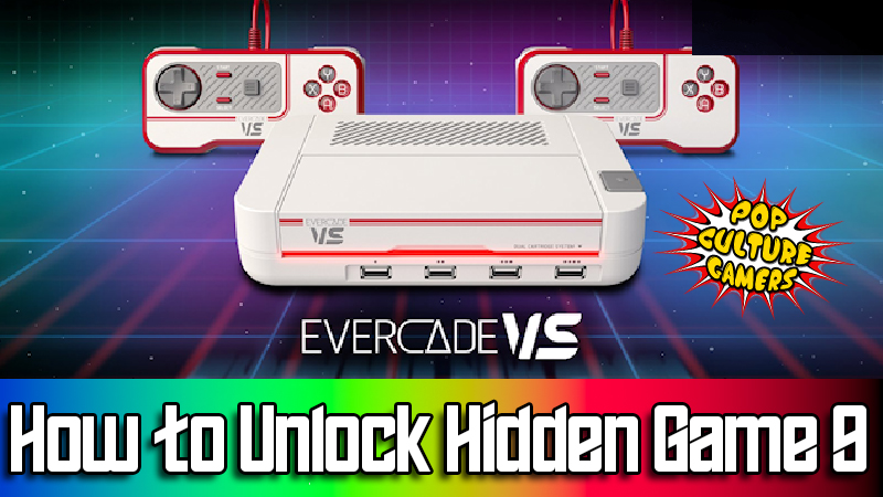 PopCultureGamer's tweet photo. Have you updated your @evercaderetro VS to the latest update? If so you may have notice that there is a new hidden game. See how to unlock it from our latest video #evercade #hiddengame @Herjuk @Stevoo7 #retro #free #evercadesecretcode #secretcode https://t.co/LKA31hpAGe https://t.co/VOYJ1wc4OL