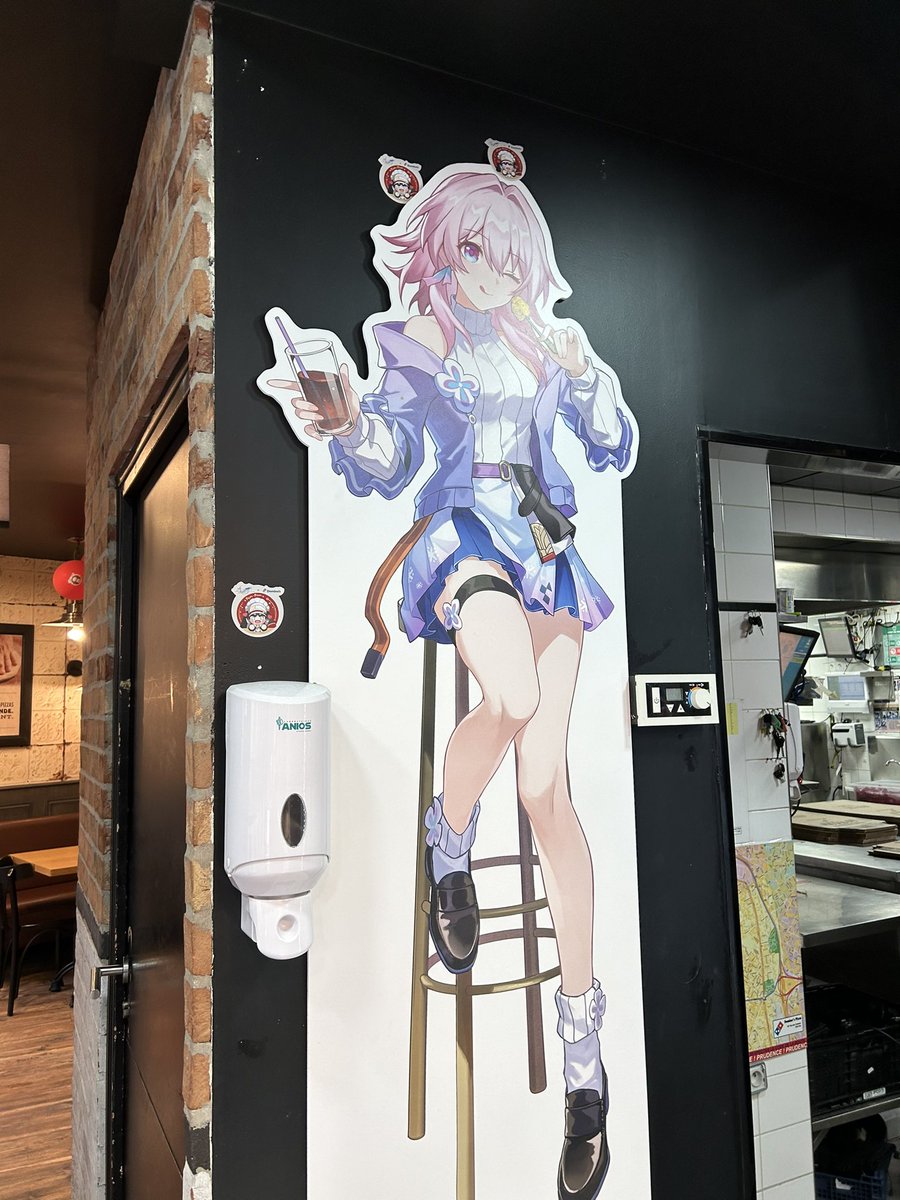 PomPomHonkai723's tweet photo. Honkai Star Rail Collaboration avec Domino’s
#HeureduRepas #HonkaiStarRail https://t.co/9ovKF2oUSs