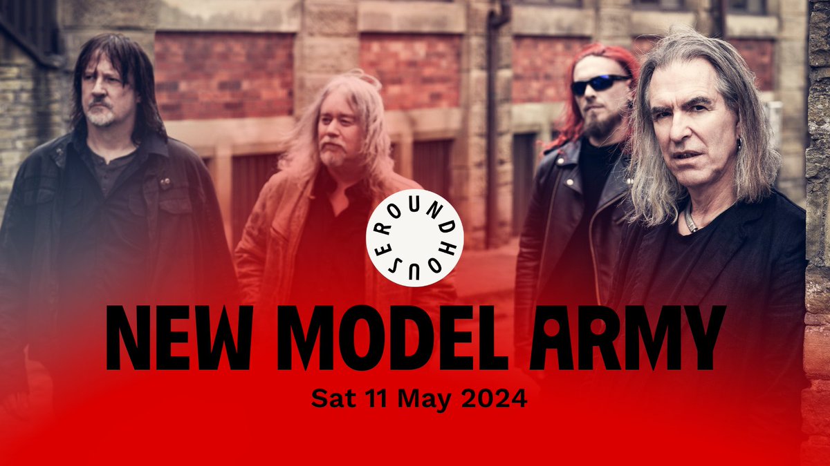 Just announced!🚨 @officialnma are coming to the Roundhouse in May 2024🤘 General sale on Fri 3 November👉rb.gy/2jcv7