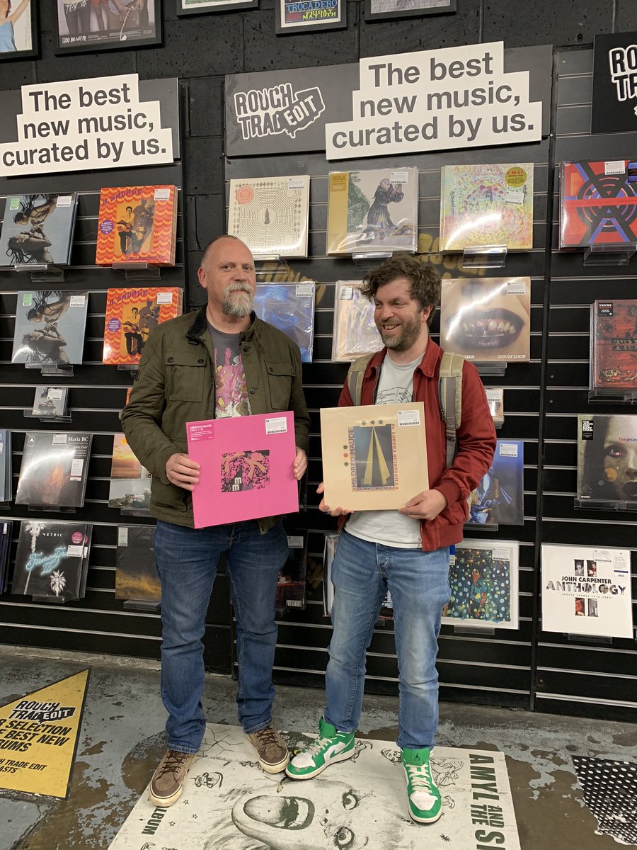 Popped into <a href="/RoughTrade/">Rough Trade</a> while in London for tonight’s show (Louie is on the bus). There is a Rough Trade Limited edition (pink splatter) of the CPA I-III remaster too.