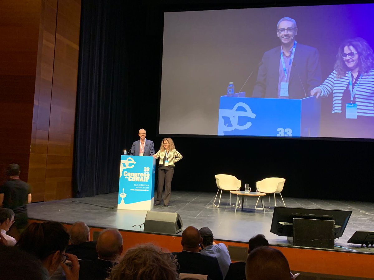 proinstalacions's tweet photo. @congresoconaif , iniciamos el segundo dia de este Congreso con la intervención de Pilar Blanco de #ADIME y Oscar Querol de @afme_es, que hablaran de "La renovación de las instalaciones eléctricas de las viviendas y su encaje en la rehabilitación integral: un reto para el sector" https://t.co/PfkRAXt6av