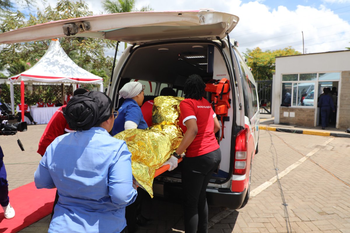 KRCTI_Kenya's tweet photo. @KRCTI_Kenya Students demonstrating how to perform Prehospital Care in the event of a motorbike accident at the #9thGraduation Ceremony.
Learn a Skill, Save a Life! https://t.co/opqt3jrWzs