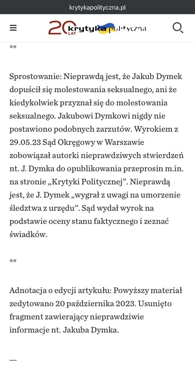 Jakub Dymek tweet media