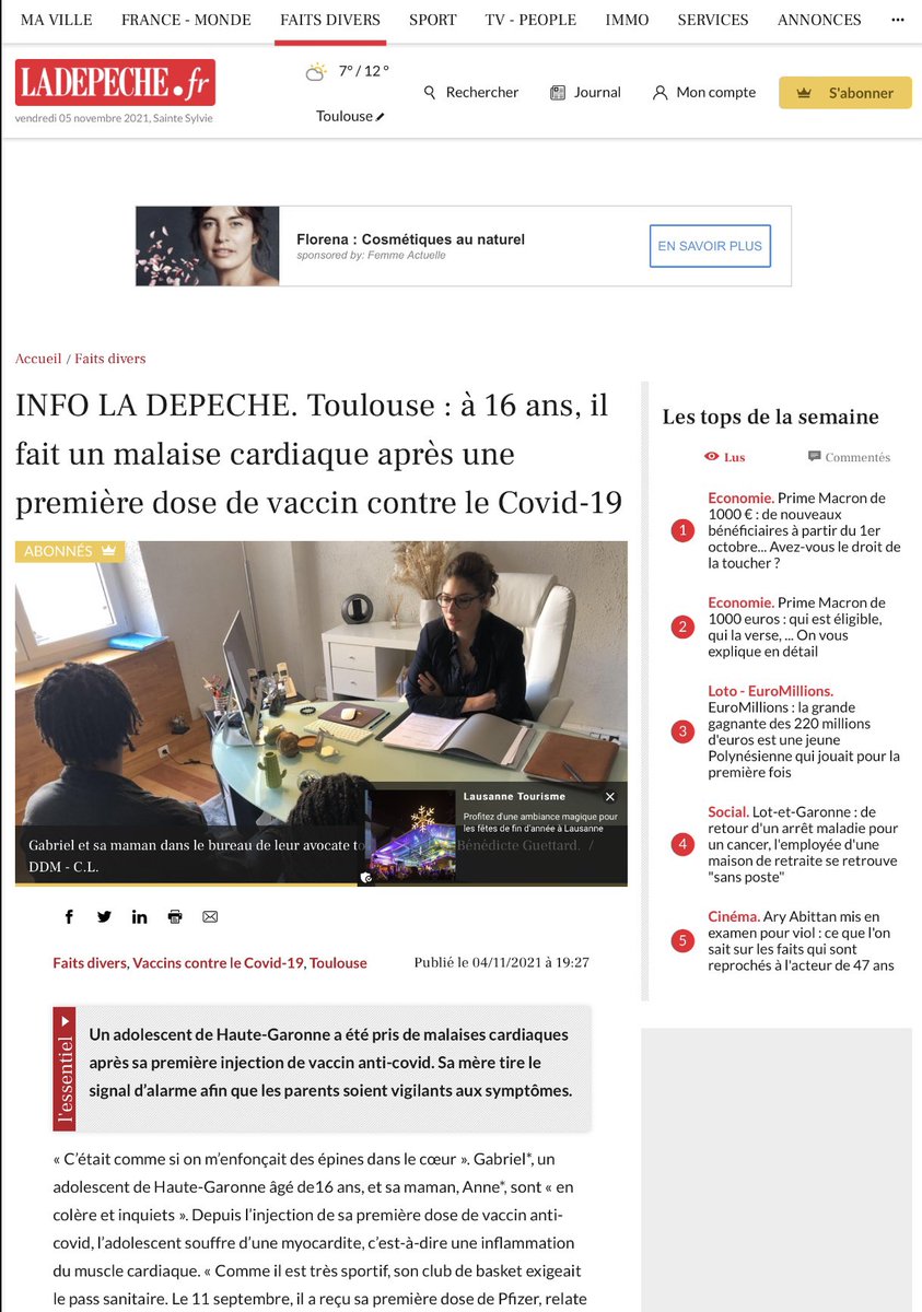AvocatduPeuple's tweet photo. Et les effets secondaires ?
Ça aussi il ne fallait surtout pas en parler !
Ordures !
#RudyKissMyAss https://t.co/m7MI0r8fXL