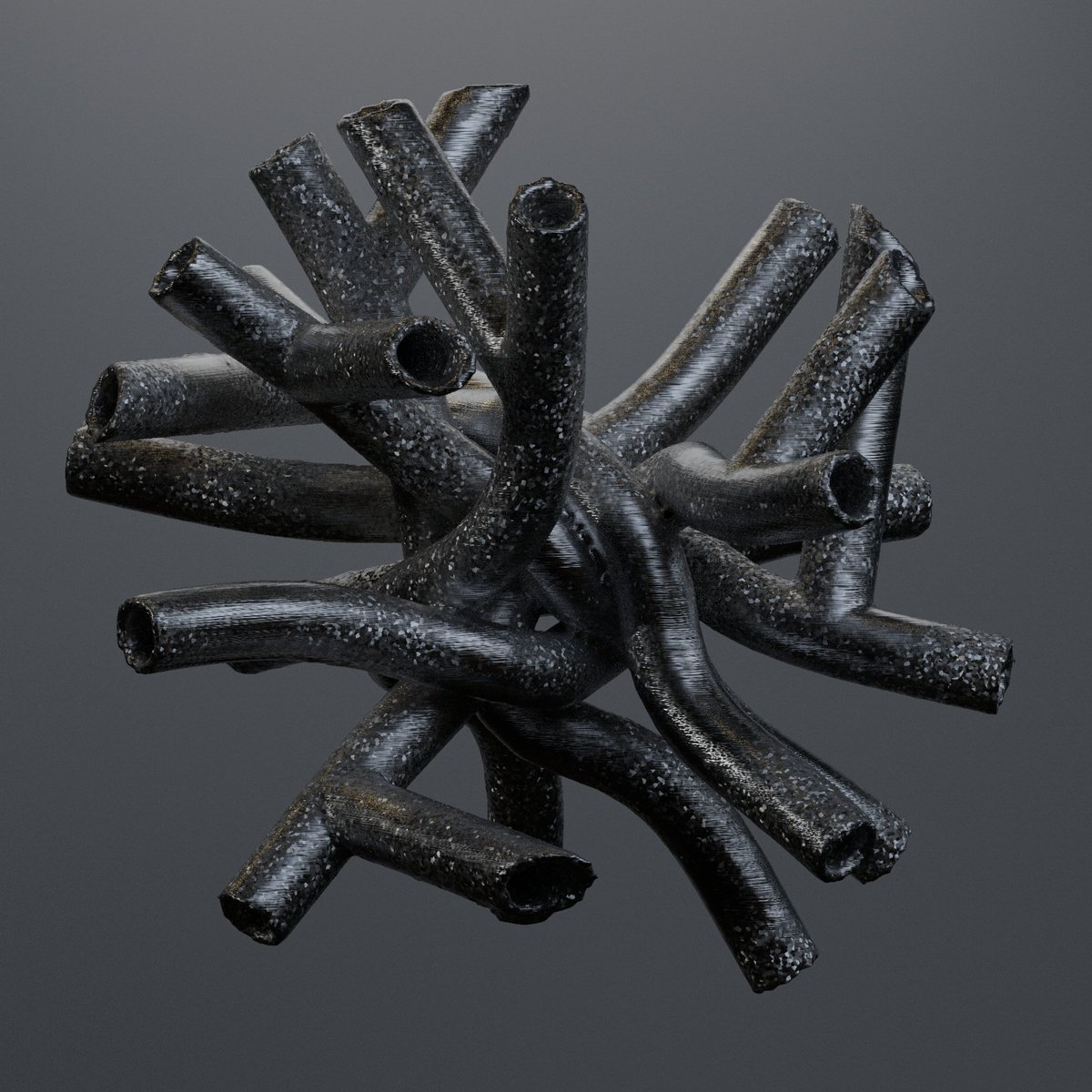 Organic metal pipes.
Testing MoSplines, Force fields and improving render times in Arnold.

#c4d #3drender #arnoldrender #mospline #metal #tubes #organic #cg