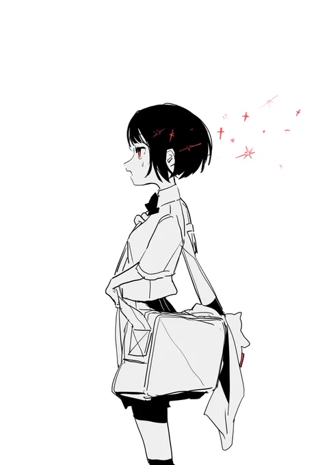 こういう感じのシンプルめな絵が得意です…