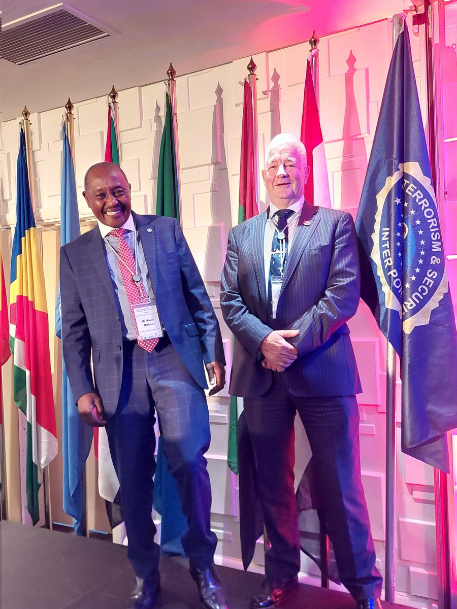 ChrisTrelawny's tweet photo. Great to represent @INTERPORTPOLICE and to work with @IMOHQ @KirujaMicheni at the High-level Djibouti Code meeting in Cape Town. @EstherKungu and Winnie, you are an awesome team! For more details, visit https://t.co/kEgKsjG5i2 https://t.co/896MyhkQyL