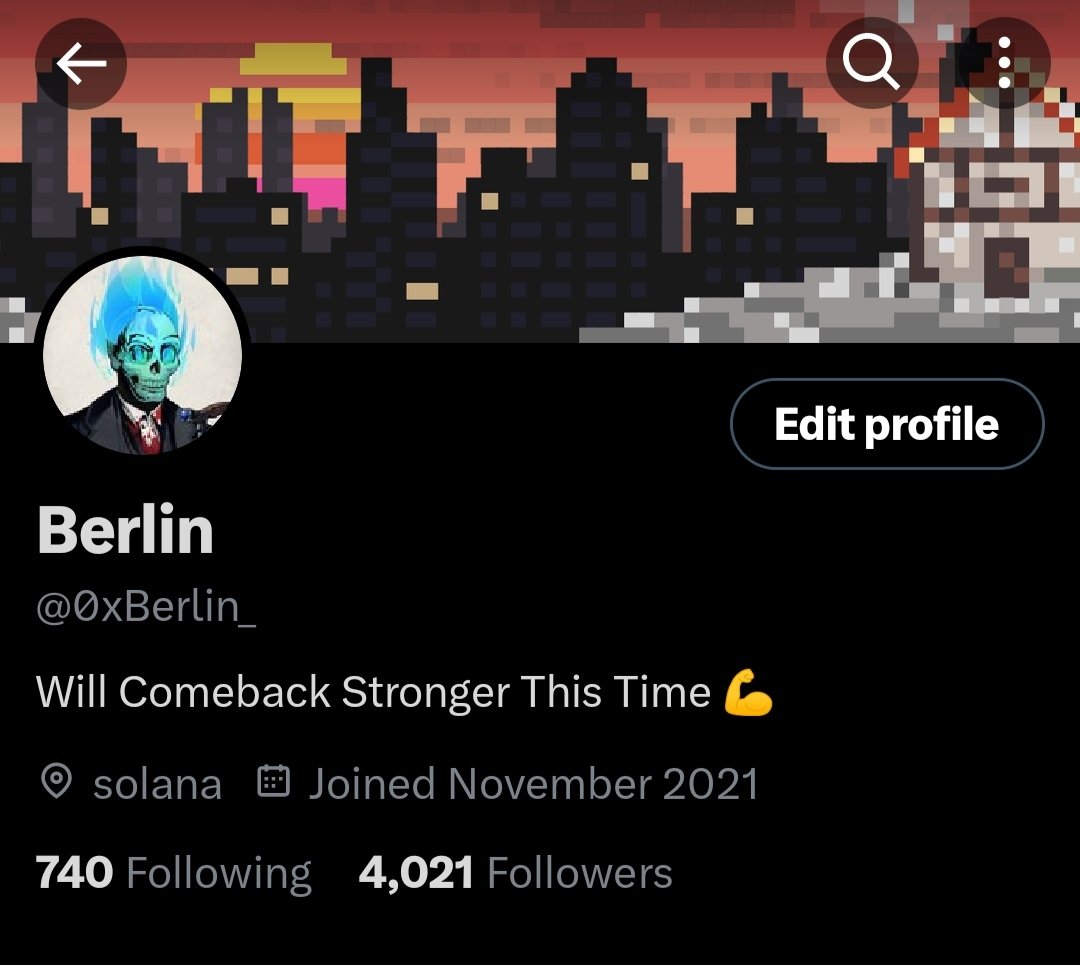 0xBerlin_'s tweet photo. Another Goal Achieved 💪

Added 1,000 more friends to the list. You guys are truly  incredible...I'll never forget this much support...I will purge my account soon...Only true, authentic Chads are required here. 

The Next Goal is 4.5k .. Lfg 💪

Thank you 🤝🫂 https://t.co/FfzNvSjGpR