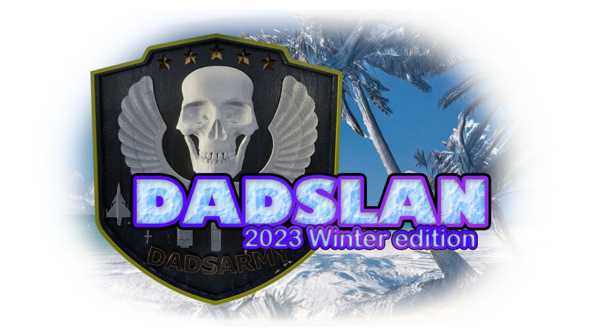 DADS Vinter LAN 2023  11/2-11/5 i Skövde
29st bekräftade, finns några platser kvar.
dadsarmy.se/events/dadslan…