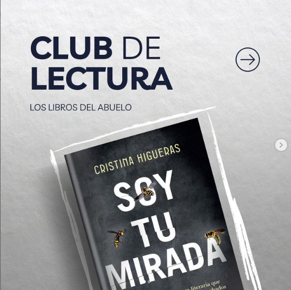 Hemos organizado un #ClubDeLectura para comentar el libro de <a href="/CristHigueras/">Cristina Higueras</a> Soy tu mirada. 

Tendremos el honor de contar con la presencia de la autora y lo presentará el <a href="/JaviSantamarta/">Javier Santamarta del Pozo</a> .

El 4 de diciembre en la librería (C/ Conrado del Campo 2. Madrid)

¿Te lo vas a perder?