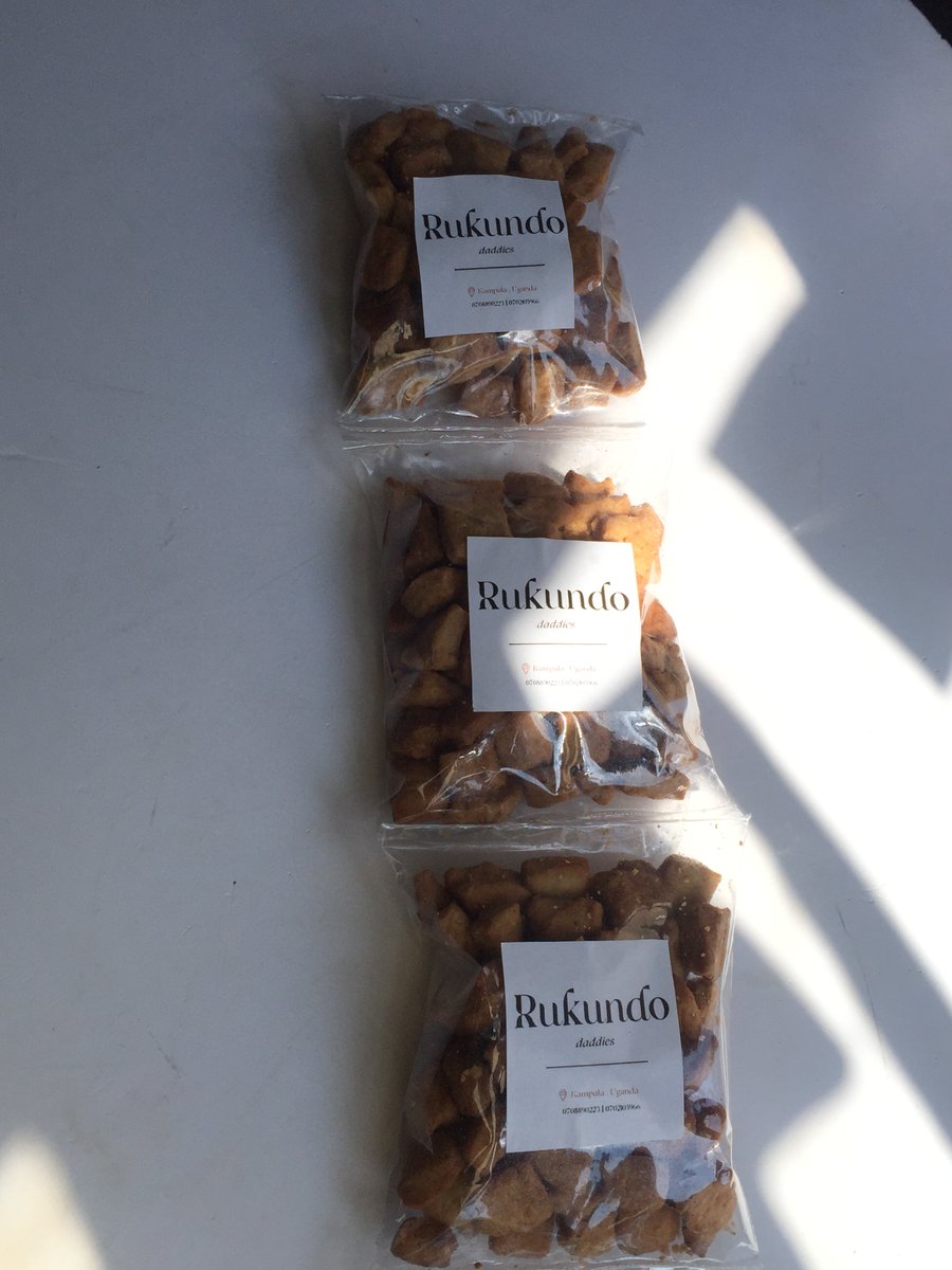 the_ainomugisha's tweet photo. @SBIncubatorUG @Rukundo_daddies  Elevate your snacking experience with these crunchy and tasty daddies.

We make deliveries too, all you have to do is place your order. https://t.co/uBNqINTvpd