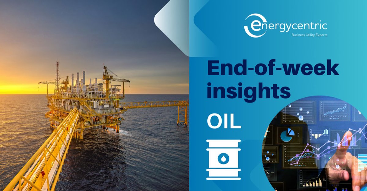 Energycentric's tweet photo. Energycentric's weekly feature 'End of week insight' shows you exactly how the Oil market has performed over the last week 20/10/23 - 27/10/23.
For further information and to use our interactive annual reporting please visit our website.
#Insight #Reports #Oil https://t.co/odh9LEZUZJ