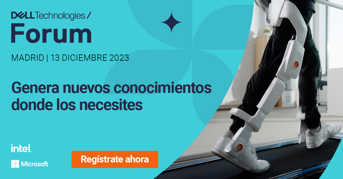 GlobbPartner's tweet photo. 🚀¡No te pierdas el Dell Technologies Forum España! 🗓️ Fecha: 1 de diciembre de 2023
💡 Descubre las últimas tendencias en tecnología y conecta con expertos. 
🔗 Regístrate gratis aquí: [Dell Technologies Forum](https://t.co/8MgibjoWAL) #DellTechForum #Tecnología #Innovación https://t.co/P3I8SJ382c