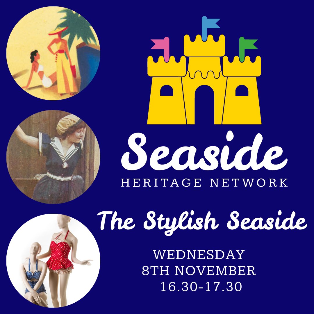 Our friends at the <a href="/seaside_network/">Seaside Heritage Network</a>  have this *free* event coming up. Only a handful of tickets left to find out more about seaside style!
ticketsource.co.uk/seaside-herita…