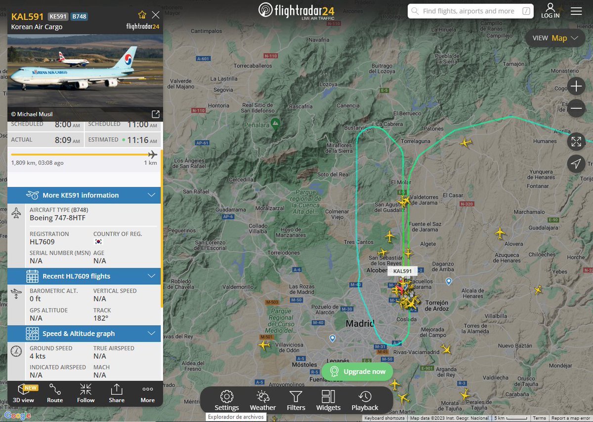 #goaround in Barajas, Madrid