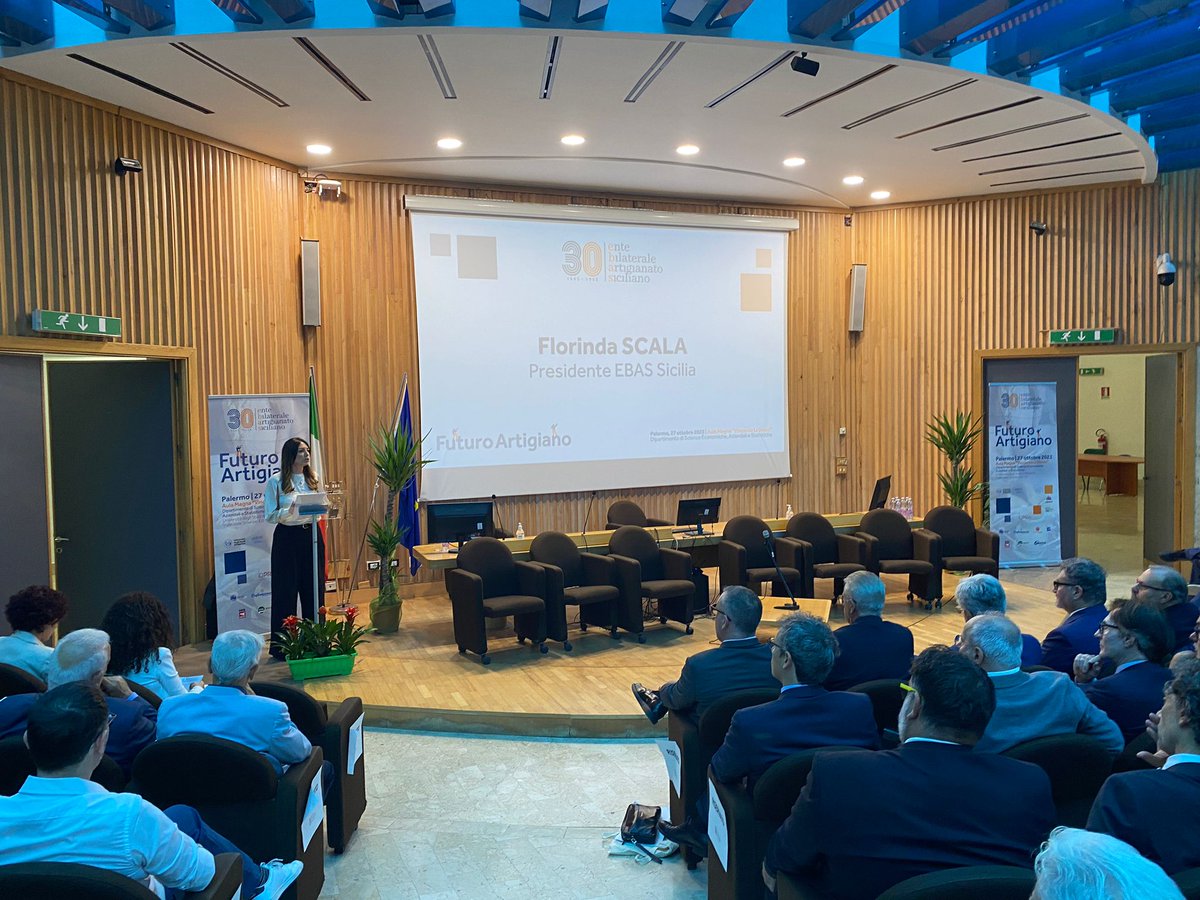 CislSicilia's tweet photo. L'#Ebas #Sicilia festeggia i 30 anni di attività all'@unipa_it con un incontro confronto sul #FuturoArtigiano. https://t.co/eQTL5TrdJf