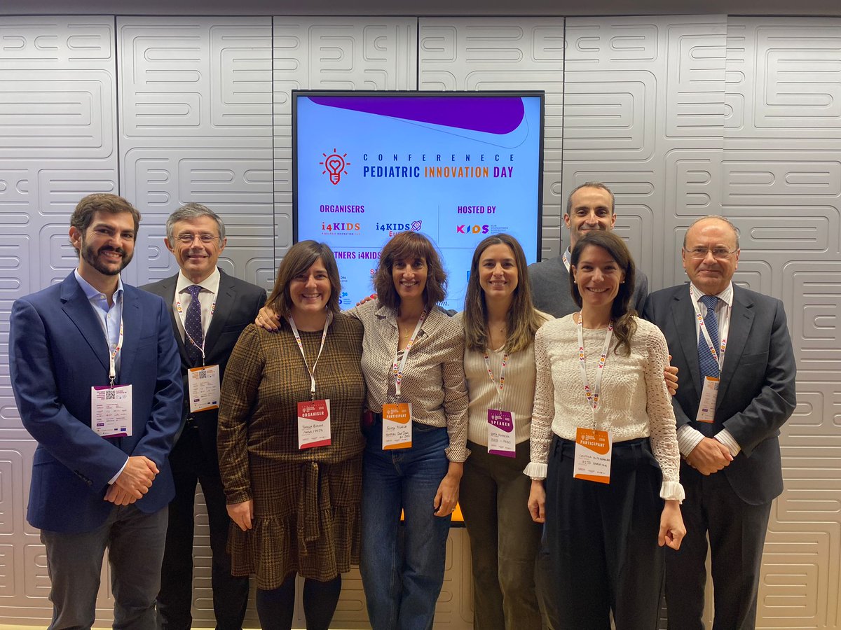 🚀 La delegació de @IRSJD_info i @SJDbarcelona_ca assisteixen al 3r Pediatric Innovation Day del @i4kids_Hub per compartir la seva experiència en #innovacio pediàtrica i conèixer projectes d'altres països d'Europa.