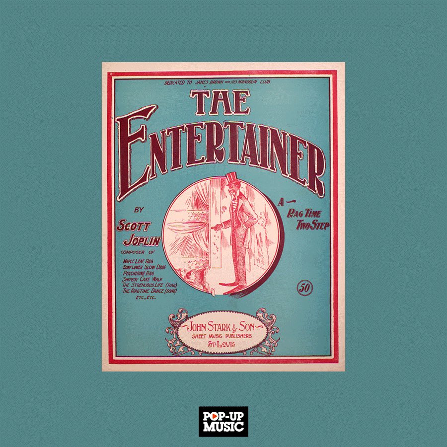 Track Of The Week 

The Entertainer
Scott Joplin's classic 1902 ragtime piano piece- available for sync easy clear.