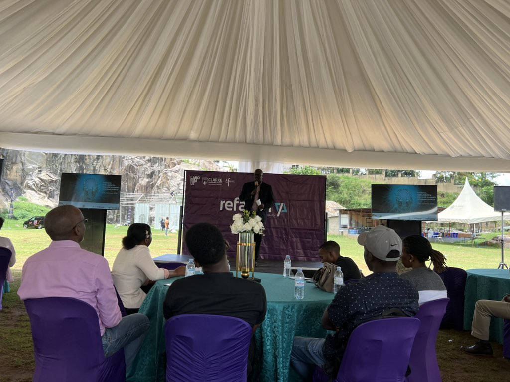 RoseNanyongaCla's tweet photo. Artificial intelligence and machine learning program launch by @refactory_ug ! Another milestone. #Reimagininglearning @CIUuga https://t.co/LgQCpjerSe
