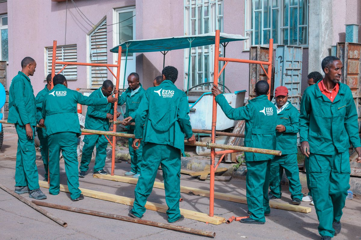 EECEthiopia's tweet photo. EEIG team prioritizes safety. Our team has completed an extensive 8-hour scaffolding training, ensuring the well-being of all. Now, we're fully prepared for any task, focused on building a secure and responsible future.
#SafetyFirst #eeig
COLLABORATE | INNOVATE | DELIVER https://t.co/Ha8TryoVWy