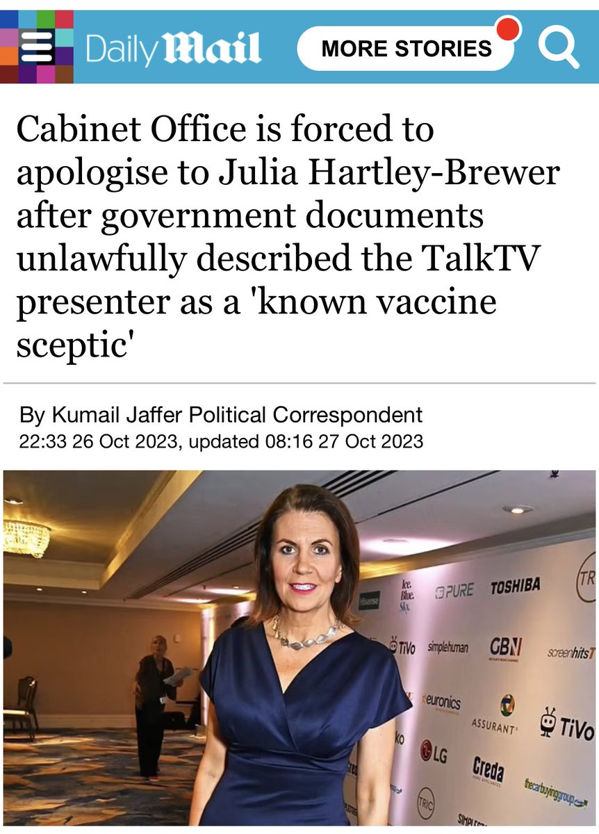 💥 NEWS: Government apologises after “counter disinformation” unit *spread misinformation about journalist* to UK and US governments

💥 Govt admit it was unlawful, “inaccurate and not impartial”

💥 the secret report was even sent to counter-terror officials in the US 😱