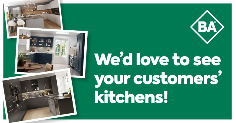 Calling all BA retailers! Share the heart of your customers home with us 📸 We'd love to see how their new BA kitchen fits seamlessly into their space.