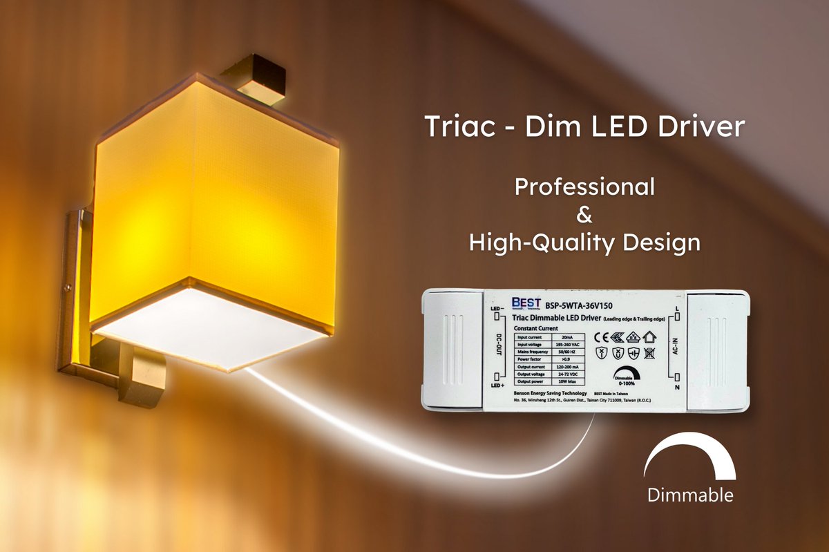 BEST_Energy_LED's tweet photo. 💡What is the TRIAC dimmer issue in the market?
LED lamps are not compatible with incandescent dimmers, even some LED lamps are marked as compatible with incandescent dimmers.

#BEST develop new designed #TRIAC #LED #power supply to solve the problems.

https://t.co/qHnqXjiNiw https://t.co/ruN3zDzZMJ