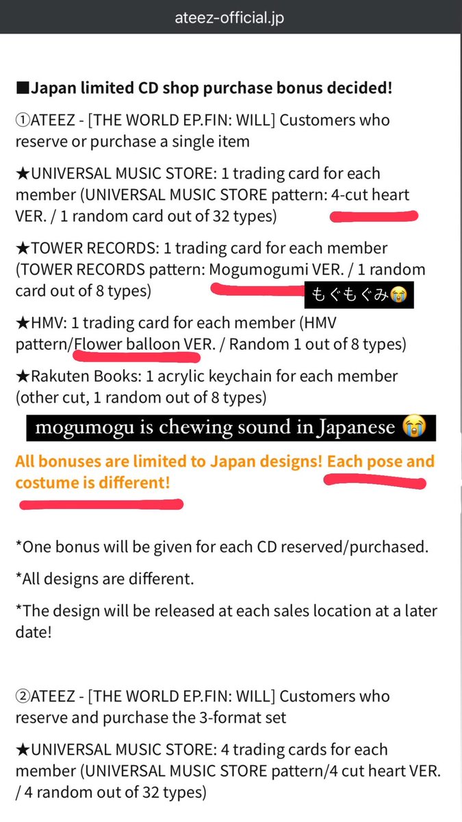 yeoyeopan's tweet photo. It’s that time again! I will be hosting a GO for ATEEZ The World EP: FIN 🏴‍☠️✨

🏴‍☠️ Japan Fanclub &amp; Japan stores (Tower Records, HMV, Rakuten, UMS)

I will allow abandoning albums if you would just like pcs 👍 

I’ll be editing my forms for more info - pls dm for link https://t.co/LoZOJ3zjtd