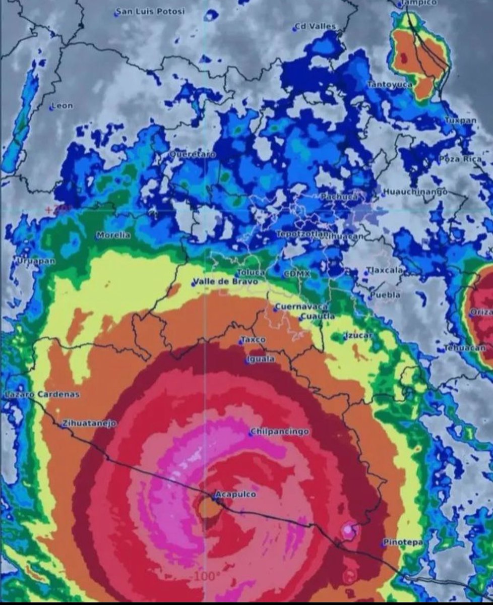 RafaelAraizaA's tweet photo. Piensa mal y acertarás.

!!! Un Huracan que no pudo ser predecido por ninguno de los modelos climaticos del mundo, que cambio su trayectoria, que en 4 horas paso de Tormenta Tropical a Huracan Categoria 5, que el ojo del huracan paso exactamente sobre Acapulco la ciudad mas importante del Pacifico Sur Mexicano, ademas de impactar no de noche, ni de dia sino en la madrugada, a eso agreguen que las redes sociales limitaron o censuraron las alertas y que los Medios Chayoteros no alertaron esa noche, ademas el presidente se nego a viajar a la zona por aire, tal vez por temor a un posible atentado aereo, y los chayoteros arremetieron furiosos porque no volo, ¿estaban esperando ansiosos que volara? esto dias despues de que AMLO recibiera a los presidentes de Cuba, Venezuela ... y ante la posibilidad de que los Hijos de AMLO vuelvan a la politica, ¿es tan importante evitar su presencia el proximo sexenio? la probabilidad de que todo eso suceda es casi nula y sin embargo paso.

México estara bajo amenaza? Habra sido una advertencia? Como sucedio en Japon cuando quisieron liberarse del Yugo del Endeudamiento Globalista y tiempo despues les golpeo el Tsunami?

Todo muy extraño, ahora mas que nunca hay que apoyar a nuestro presidente y orar por el

#AMLO #OTIS #ACAPULCO #4T #MORENA