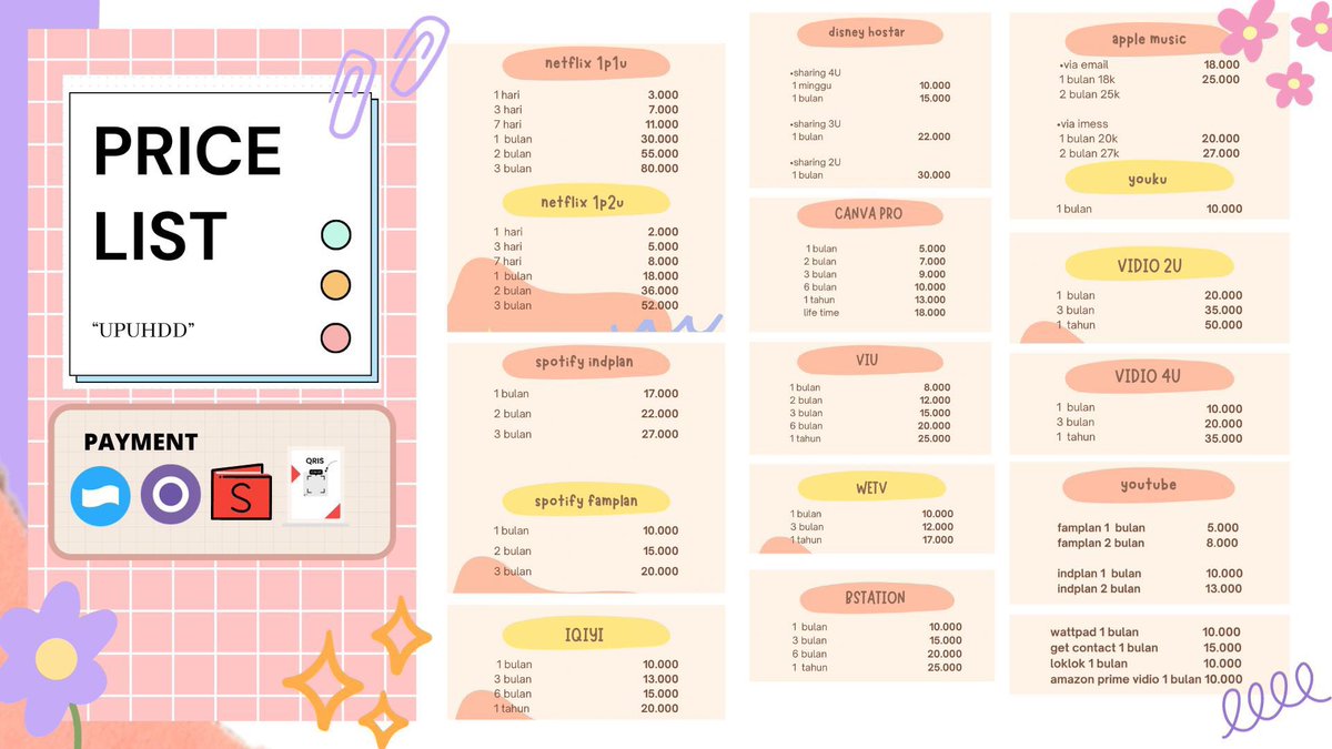 hyuckput's tweet image. aplikasi premium ready mari order kak
💌 dm — wa.me/6281388760950
💵 •bca •qris •dana •shopeepay •ovo
#zonauangᅠ