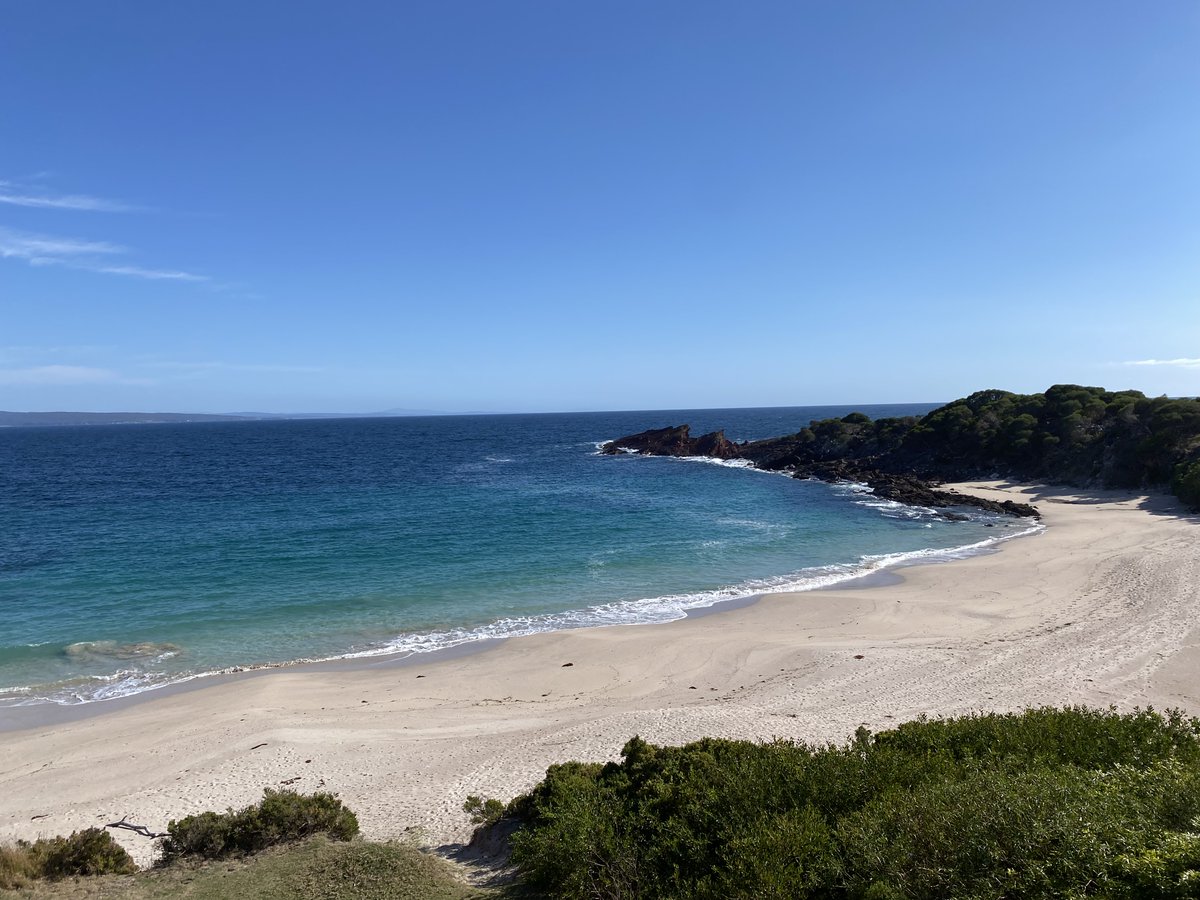 tequilarebel's tweet photo. The stunning beach at Mowarry Point in #Beowa National Park South of #Eden #NSW. A place for all .... : ) https://t.co/V9BfDisJ3T
