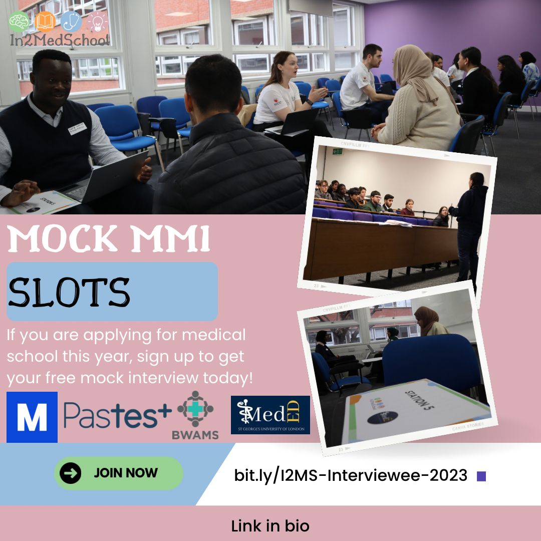 In2MedSchool's Mock Mini Interviews (MMI) in Edinburgh