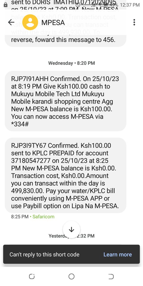 SaigaJohn's tweet photo. @KenyaPower_Care @KenyaPower https://t.co/pw0e1VHCdf