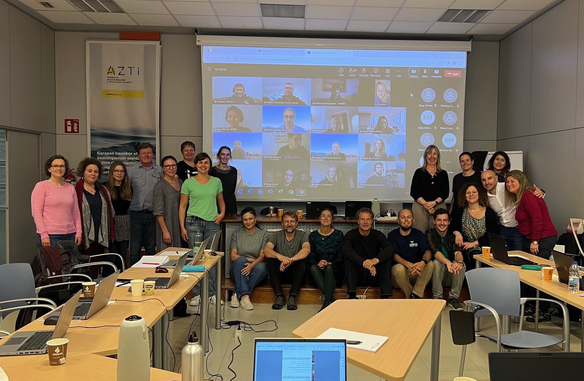 ICESmarine's tweet photo. Our Working Group on Biological Parameters #WGBIOP met this week at @azti_brta in San Sebastian. The group focuses in assurance of biological parameters. They've also provided important input into the development of #SmartDots, image based platform on biological readings. (1/2) https://t.co/o5mv3Sf0zF
