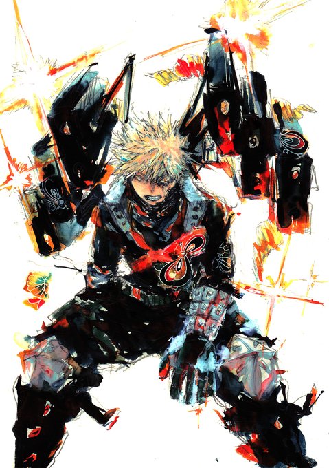 僕のヒーローアカデミア ステッカー／爆豪 勝己 U.A. BEAT BOXER