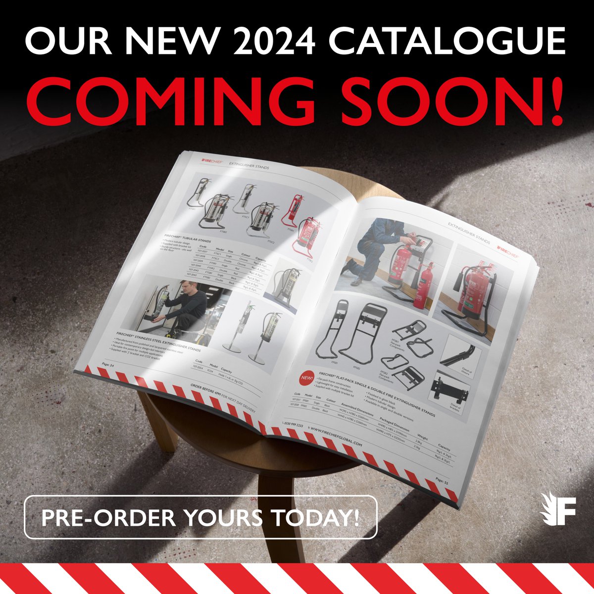 The 2024 catalogue is on its way!🎉

If you want a printed copy, fill out the form here: hubs.la/Q026XD610

And you'll have a shiny new catalogue delivered to you in January!✨

Trust us, you should get one, there's some exciting things coming😎

#catalogue #new #FireSafety
