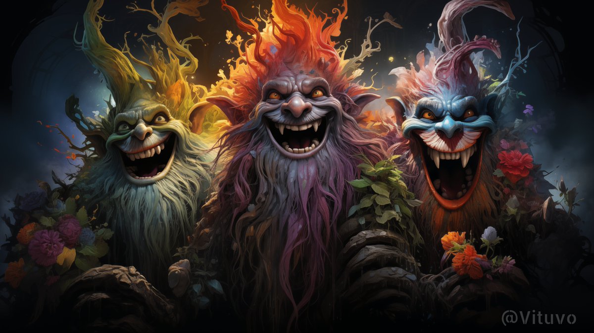 Clanwarz's tweet photo. What happens in the enchanted forest, stays in the enchanted forest! ๐
#midjourneyV52 #VituvoAI #NextGenAI #ForestSecrets https://t.co/YE2uU2trAq