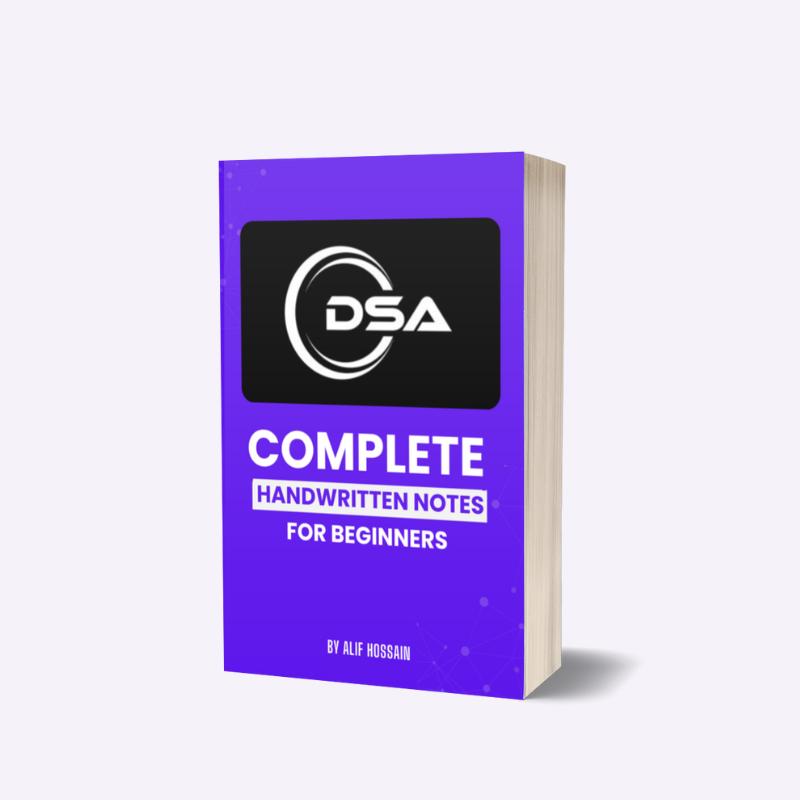 alifcoder's tweet image. DSA is the most important for anyone learning programming

But not easy to master.

So, I&apos;ve built a complete DSA Handwritten Note. ( Worth $45)

But, for 24 hours, It&apos;s 100% FREE.

To get it, just:

→ Like &amp;amp; Repost
→ Reply &quot;DSA&quot;
→ Follow me (so I can DM)
