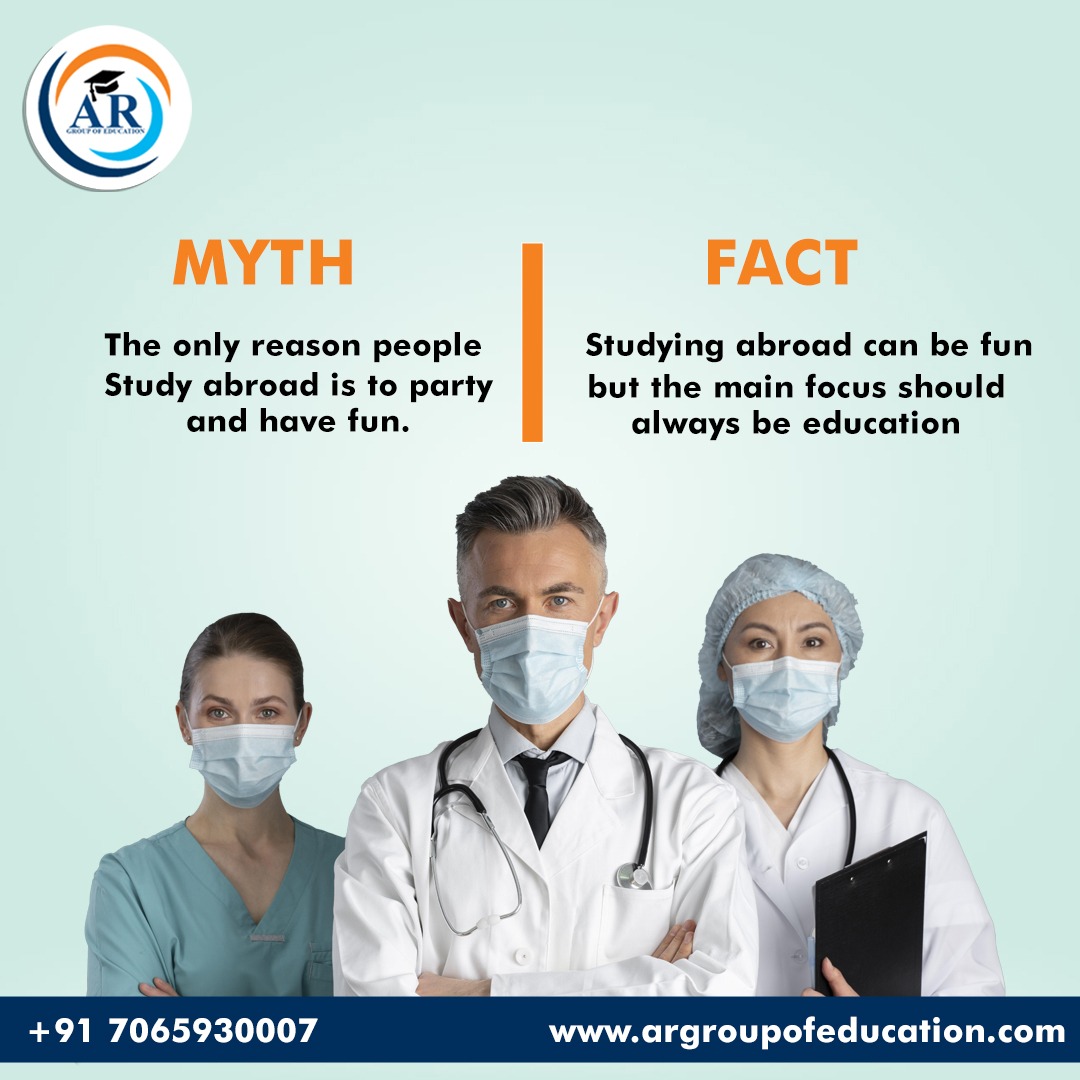 Myths Vs Facts: Studying in the abroad . . . .
For InquiryMBBS In Abroad
visit : 📷 argroupofeducation.com
Call Now 📷 - 9711016766
#studyinrussia #indiansstudents #mbbs #mbbsstudent #mbbsmemes #mbbsabroad #studyabroad #topmedicaluniversities #MBBSeducation #argroupofeucation