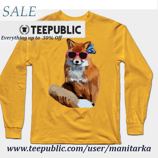 IvankaKolchakov's tweet image. #animals #art #fox #giraffes #wilderness #ladybirds #beetles #outdoor #apprel #hoodies #tees #totes #mugs #teepublic #Manitarka
teepublic.com/user/manitarka